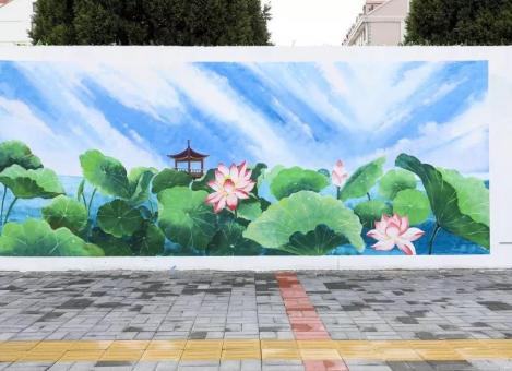 小金墙绘施工材料制作工艺说明