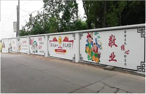 小金手绘墙画在现实中主要有哪些应用？