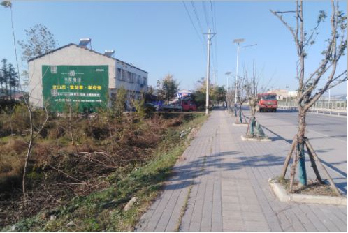 小金书山南院墙体广告