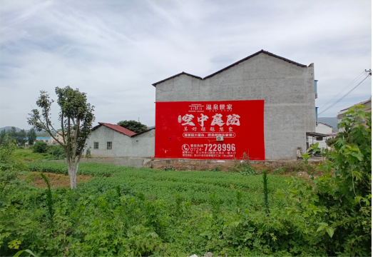 小金做墙体广告的意义