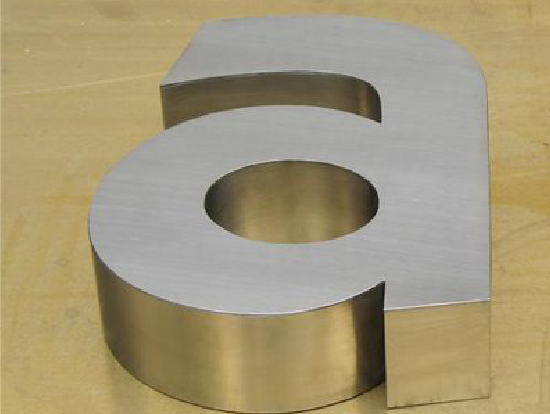 小金不锈钢字制作介绍。