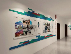 小金企业文化墙用什么材料好？